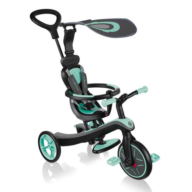 Tricycle explorer 4 en 1 vert pastel Globber