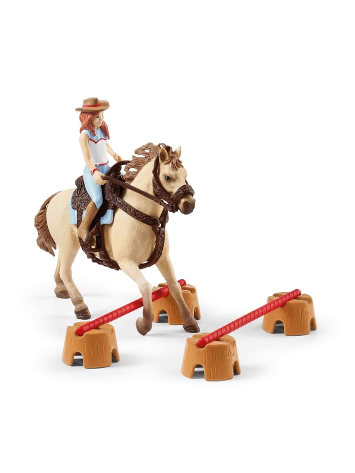 Schleich Horse Club Erste Schritte auf der Western Ranch in Rosa ab 5 Jahre günstig kaufen onesize