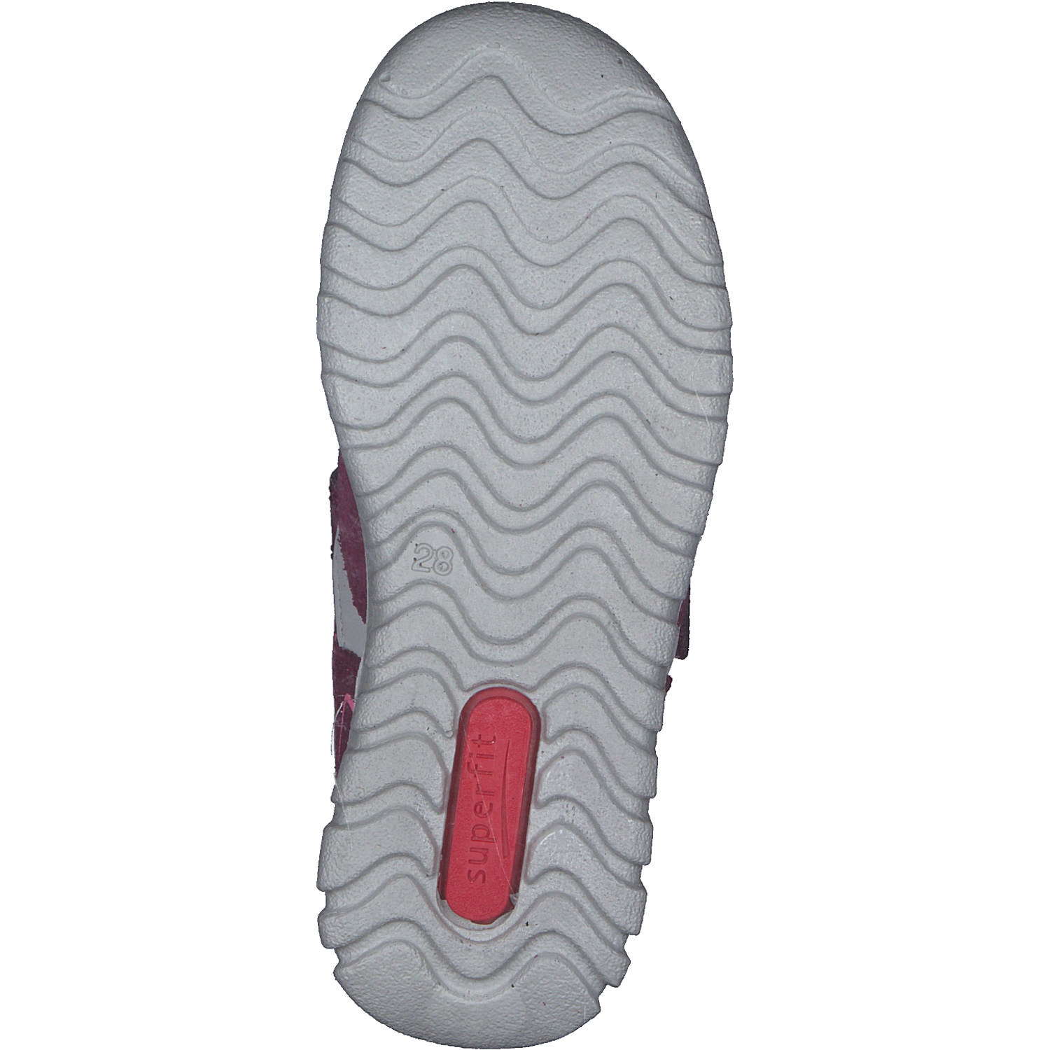 Superfit SPORT7 MINI 06195, Halbschuhe (Kinder), Kinder, rot/rosa