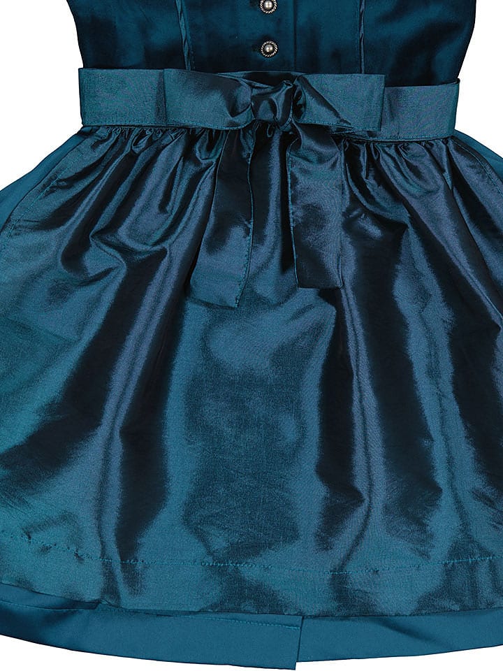 Isartrachten Dirndl in Blau günstig kaufen