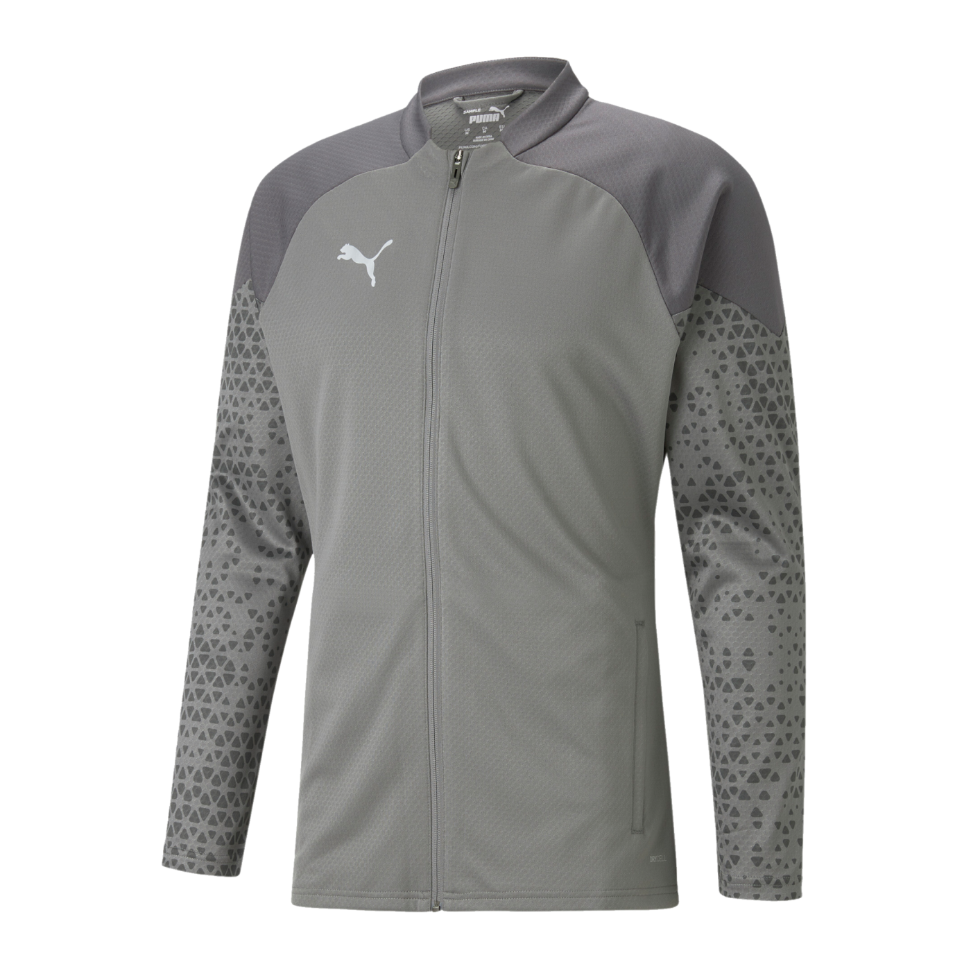 PUMA teamCUP Trainingsjacke Grau F13