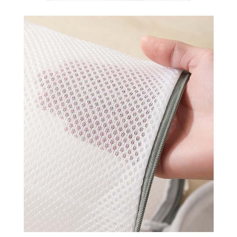 aikidio Wäschenetz Bestickter Wäschesack mit Anti-Verformung für Waschmaschinen,(3-St)