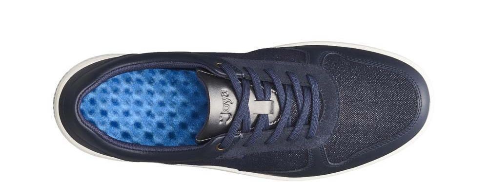 JOYA Komfort Schnürer blau