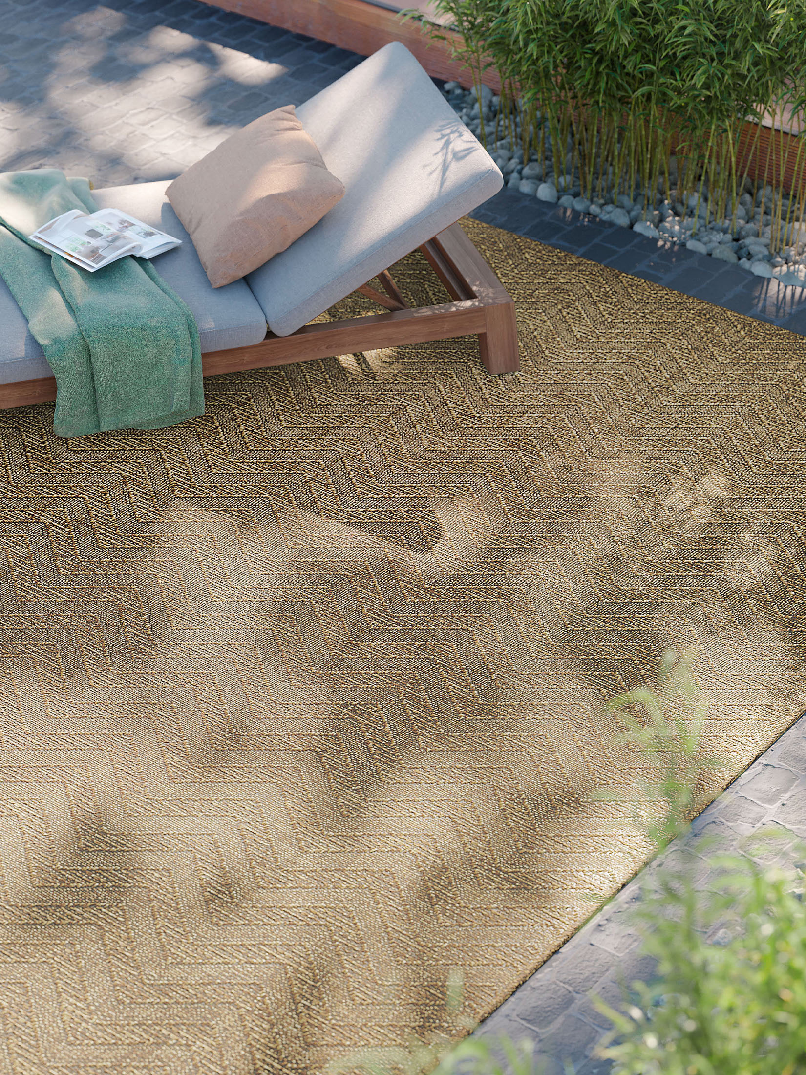Quito Outdoor-Teppich, Sand