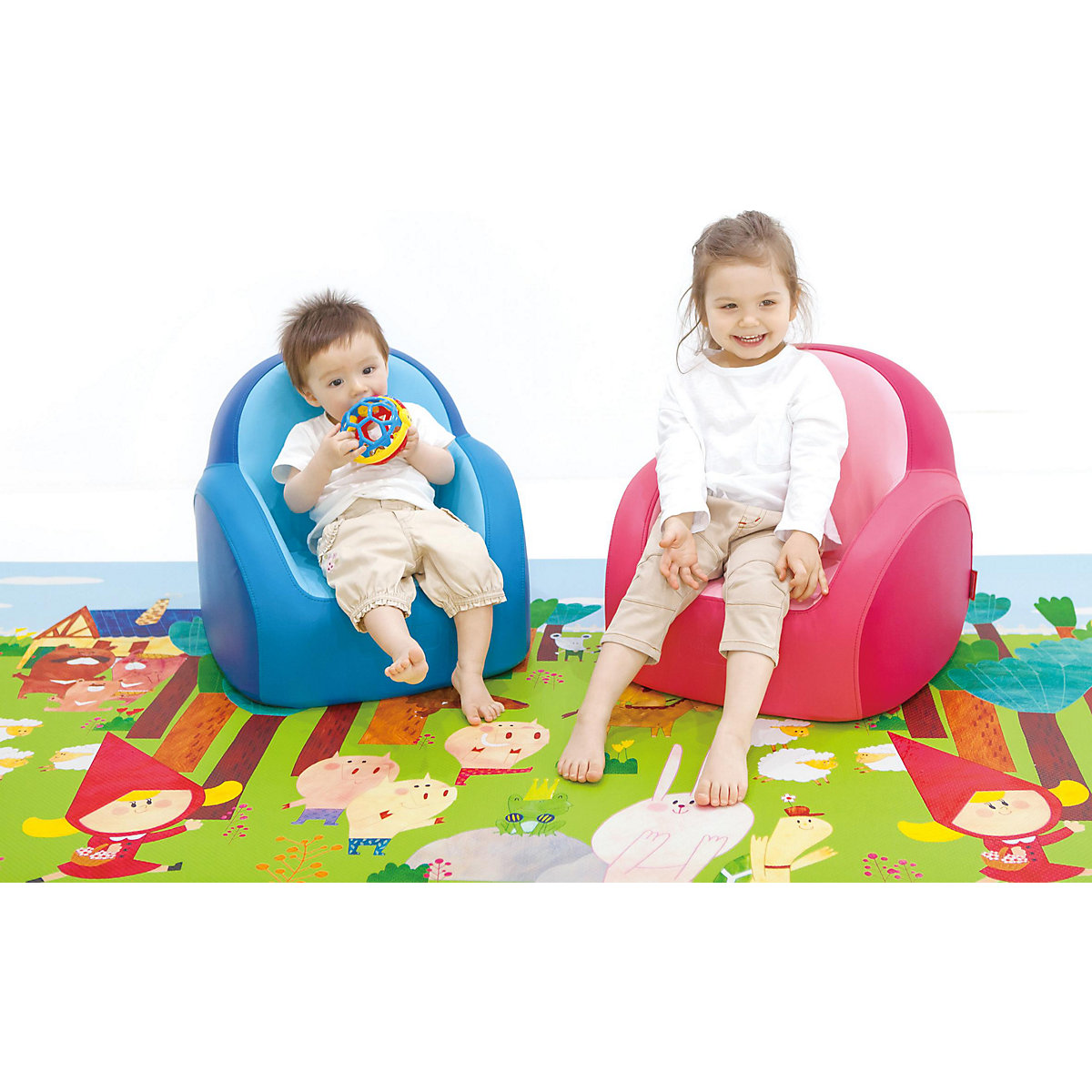 Kindersessel Sand Beige