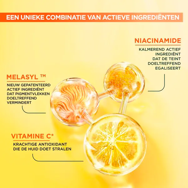 Garnier SkinActive C-vitaminos ragyogást fokozó szérum 30ml - Fakó bőrre és minden bőrtípusra