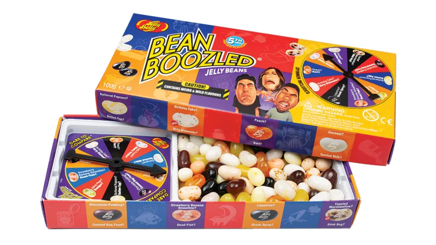 Jelly Belly - BeanBoozled Glücksrad Packung 100g 100 g