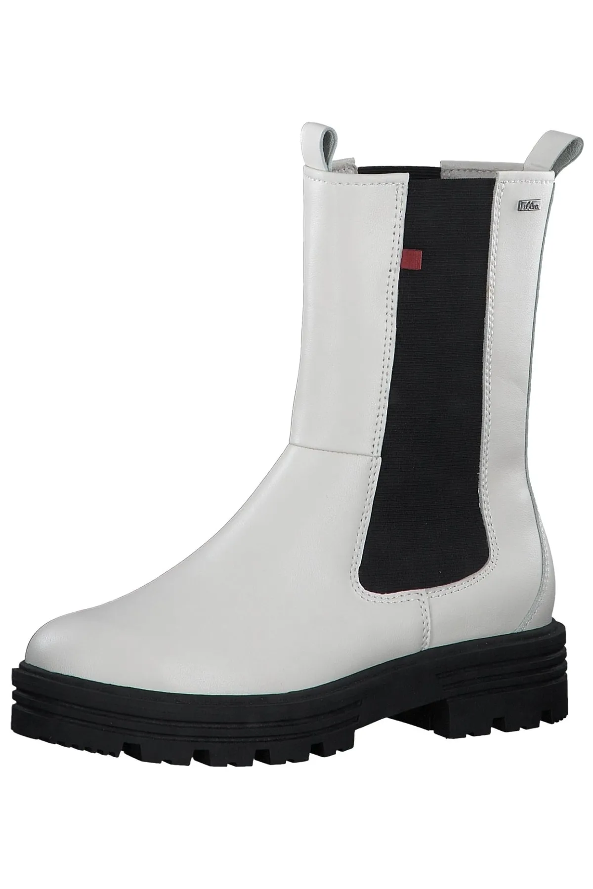 s.Oliver  Stiefelette - Grau - Blockabsatz