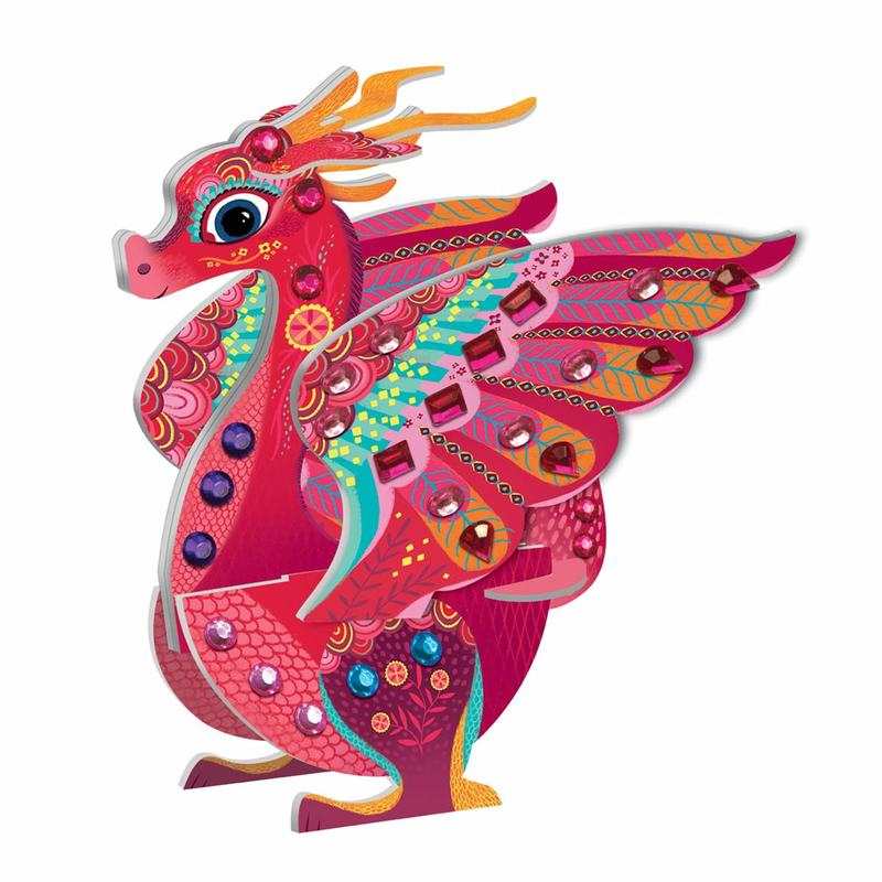 Coffret Animaux déco 3D Diams Fantastiques Crea lign'