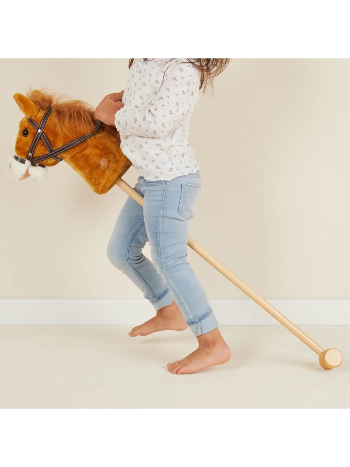 Bieco Spielwaren Steckenpferd Holz Brownie in Braun günstig kaufen onesize
