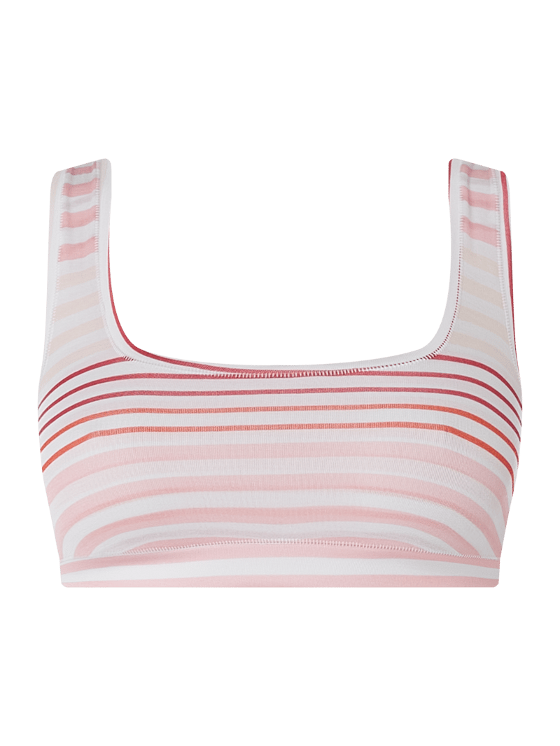 Bustier aus Modalmischung in weiß