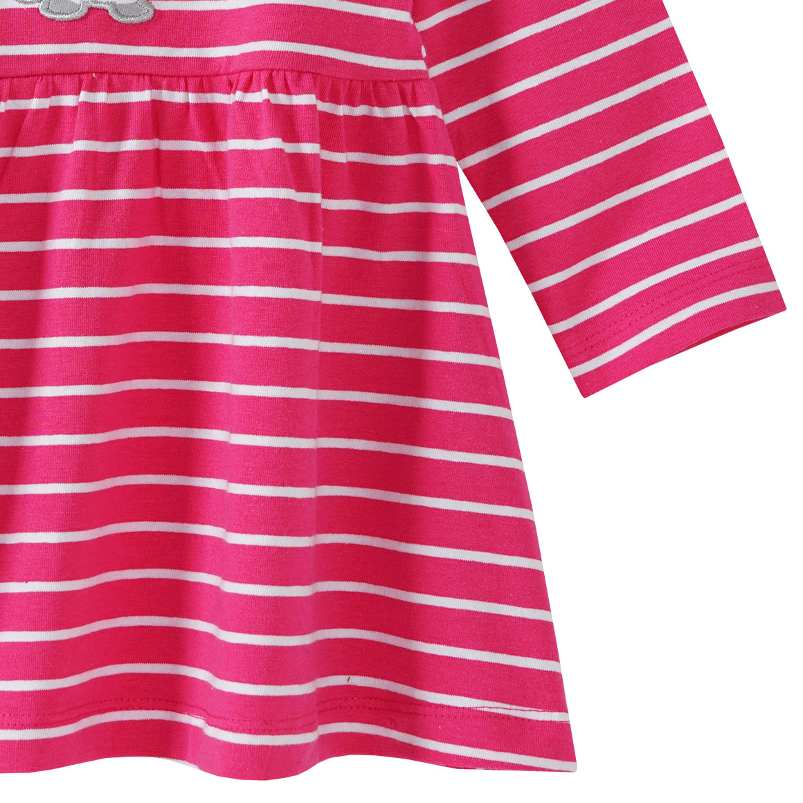 Baby Kleid mit Hasen-Applikation