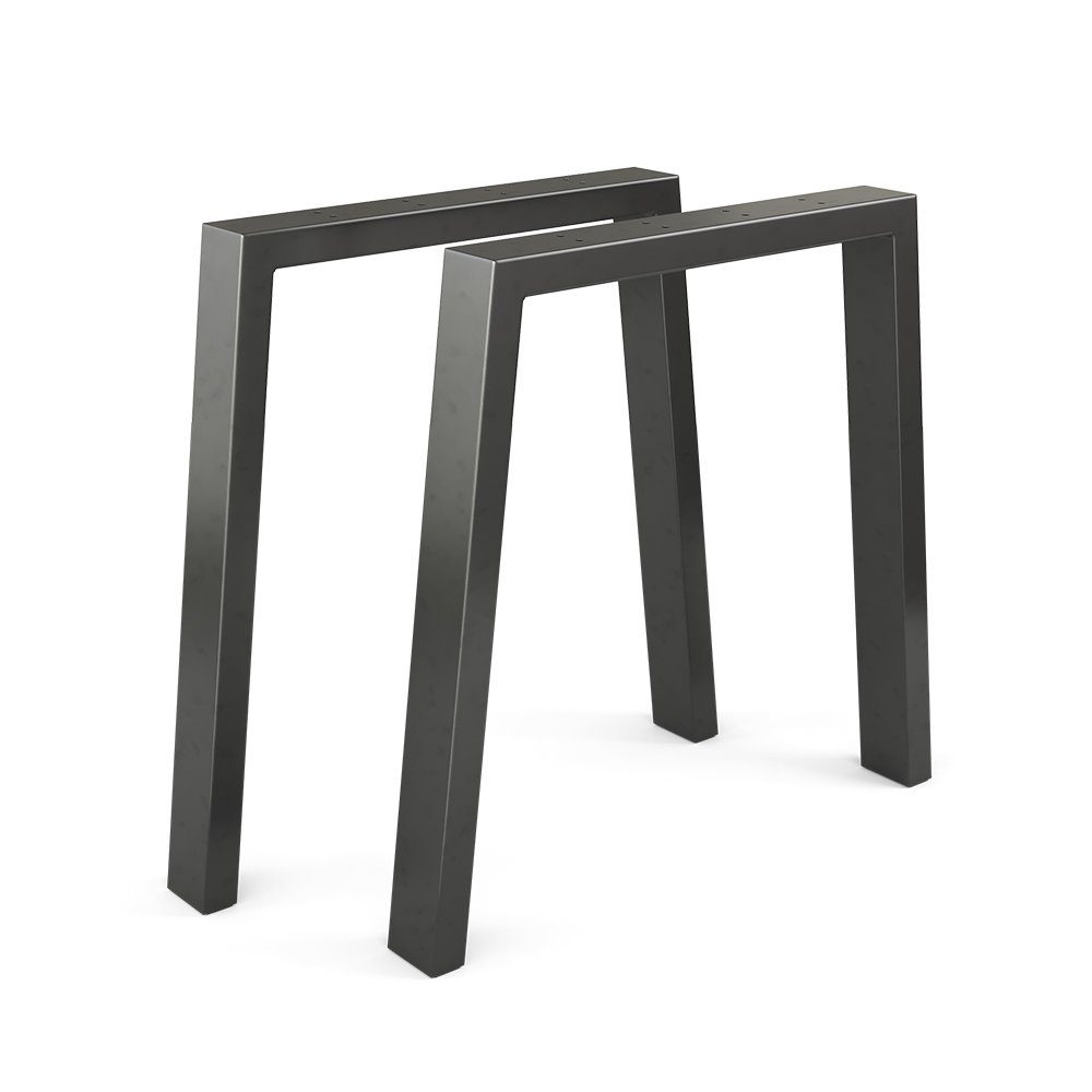 Vicco Tischbein Tischkufen U-Form LOFT 72cm 2-er Set