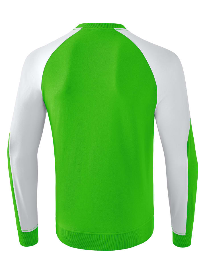 erima Essential 5-C Sweatshirt in green/weiss günstig kaufen