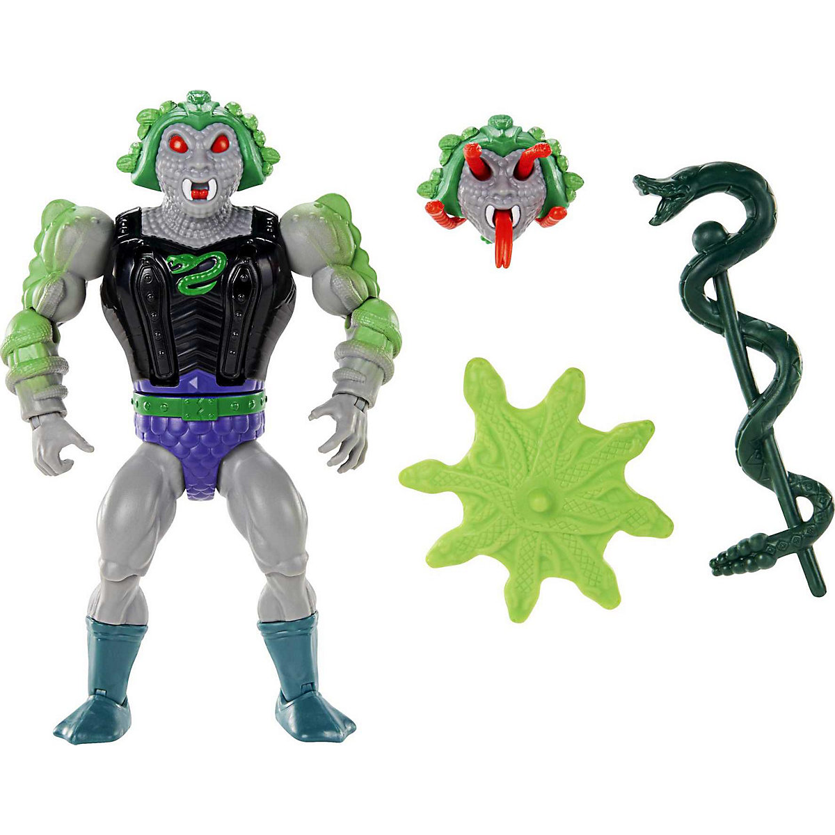 Masters of the Universe Origins Deluxe Snake Face