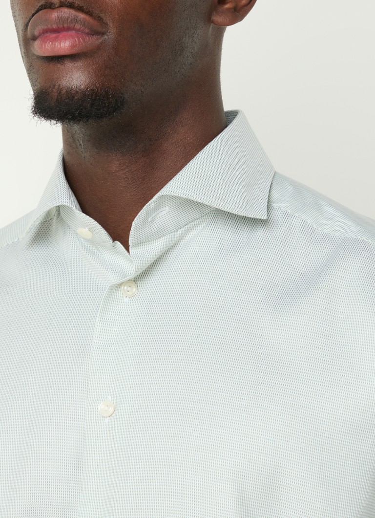 Košile Eton Slim fit s mikrovzorem