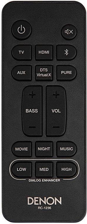 Denon DHT-S216 2.1 Soundbar (Bluetooth, eingebauter Subwoofer)