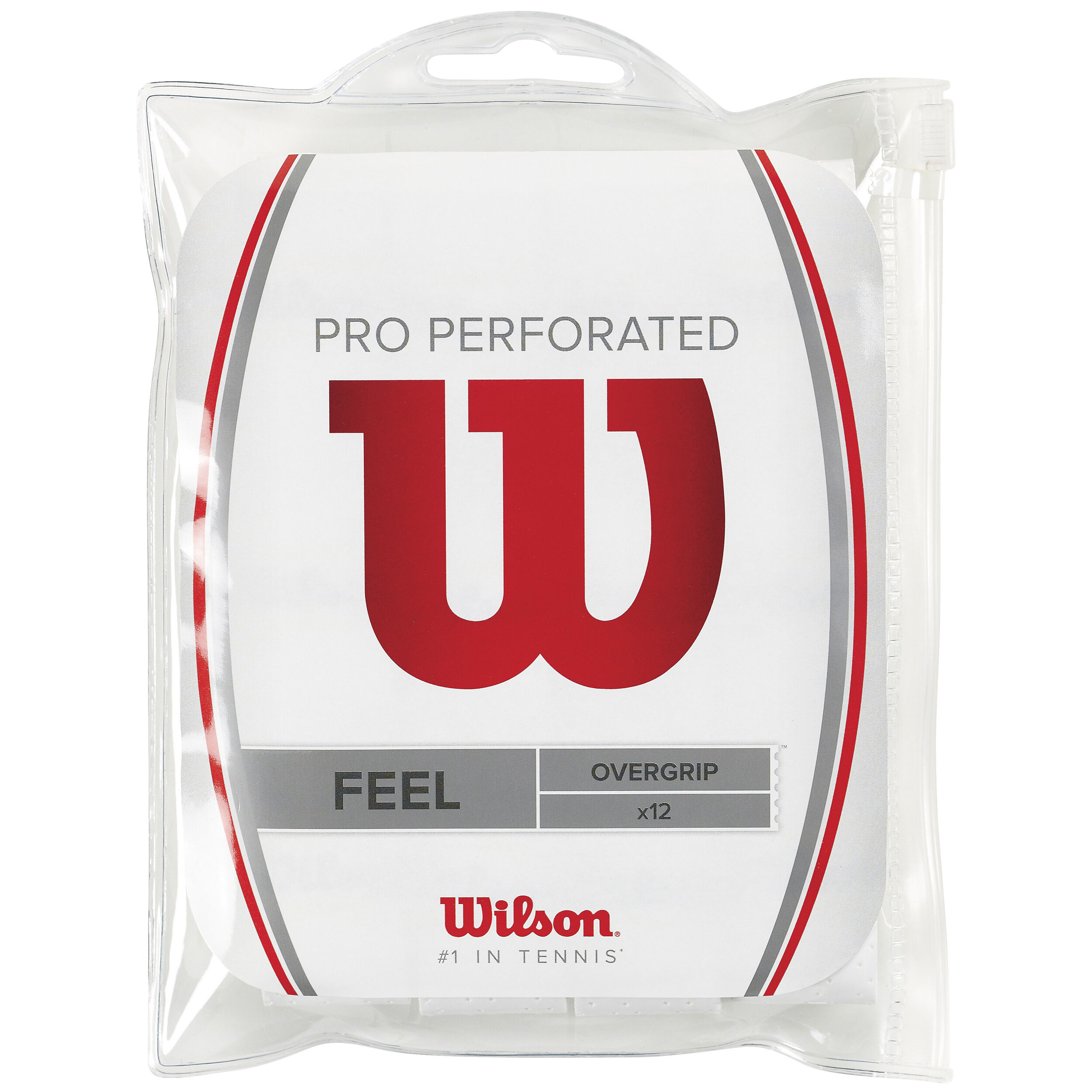 Pro Overgrip Perforated 12er Pack - Weiß
