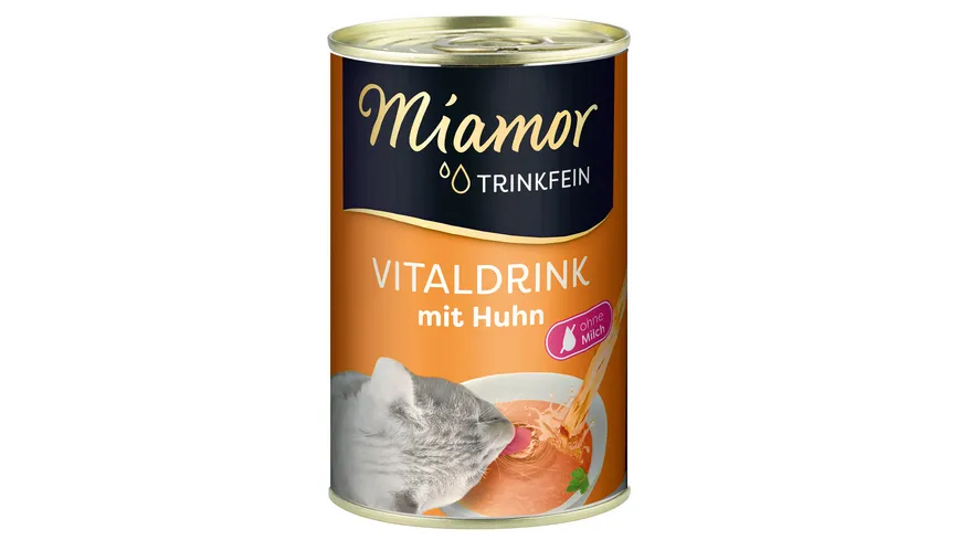 Miamor Katzensnack Trinkfein mit Huhn Sixpack 810 ml
