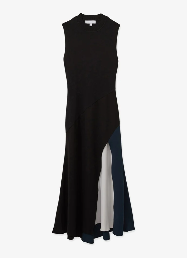 Rochie midi Faro de Reiss cu detalii plisate