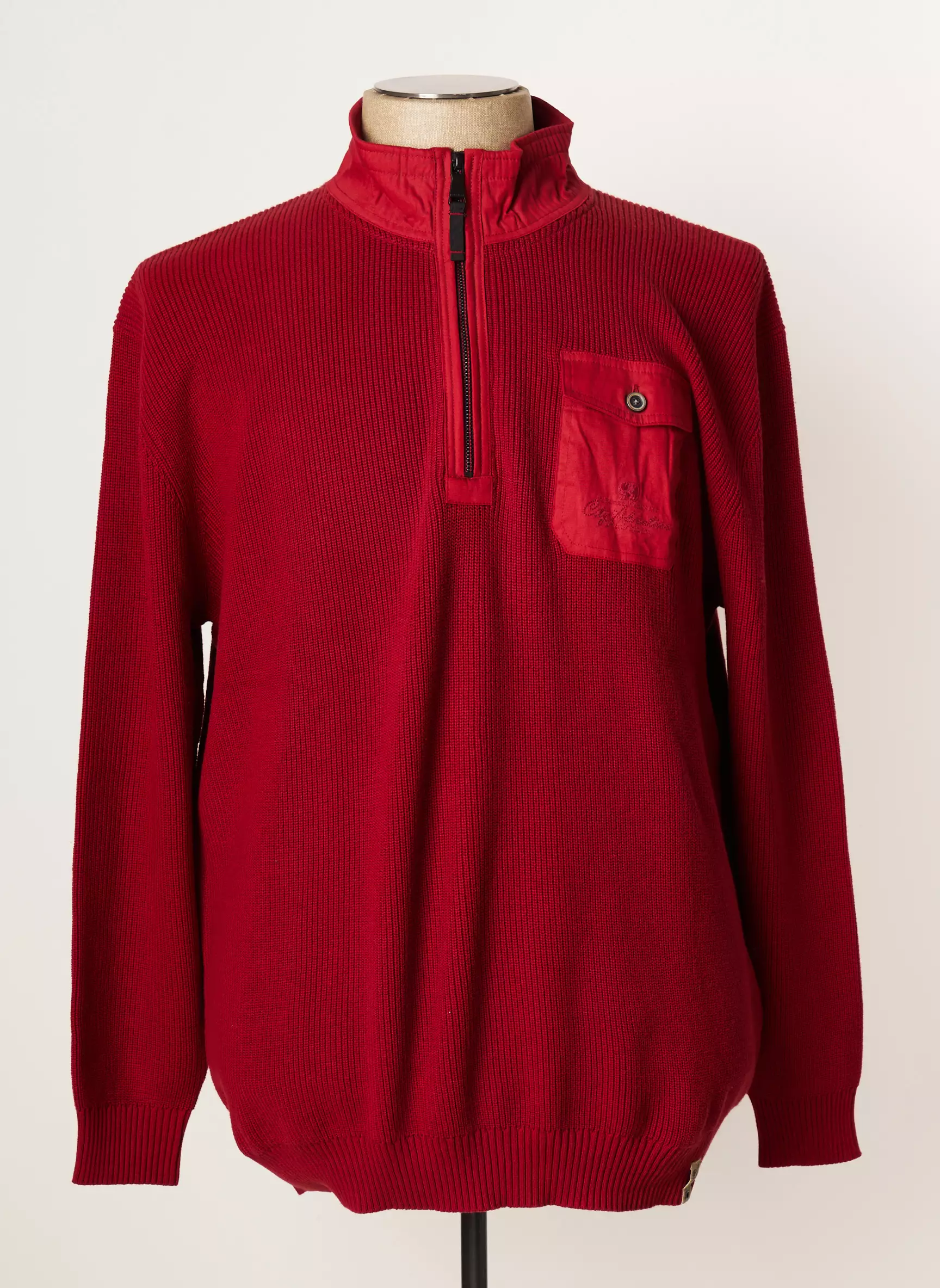 Calamar Pulls Homme couleur rouge