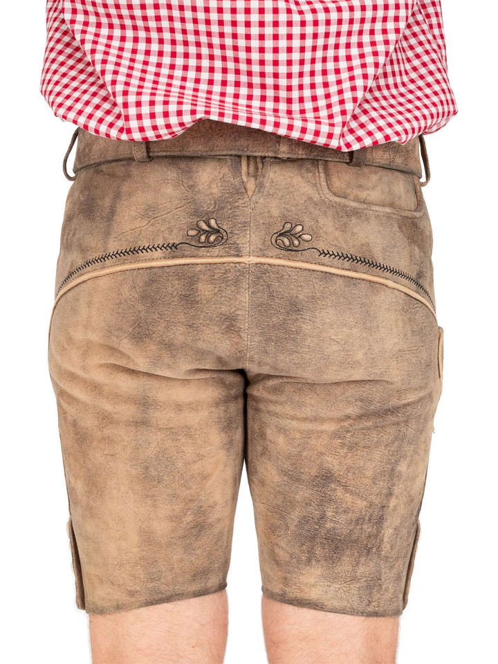 Spieth & Wensky Lederhose EISENSTADT in hellbraun günstig kaufen