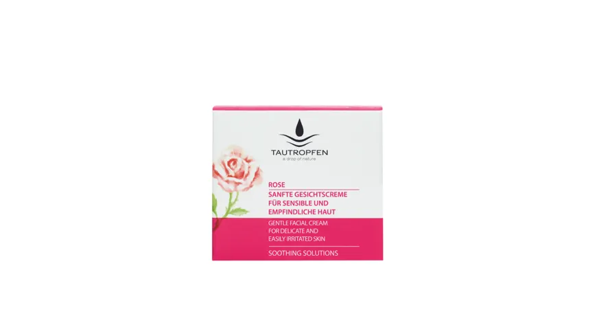 TAUTROPFEN Rose Soothing Solutions Sanfte Gesichtscreme 50 ml