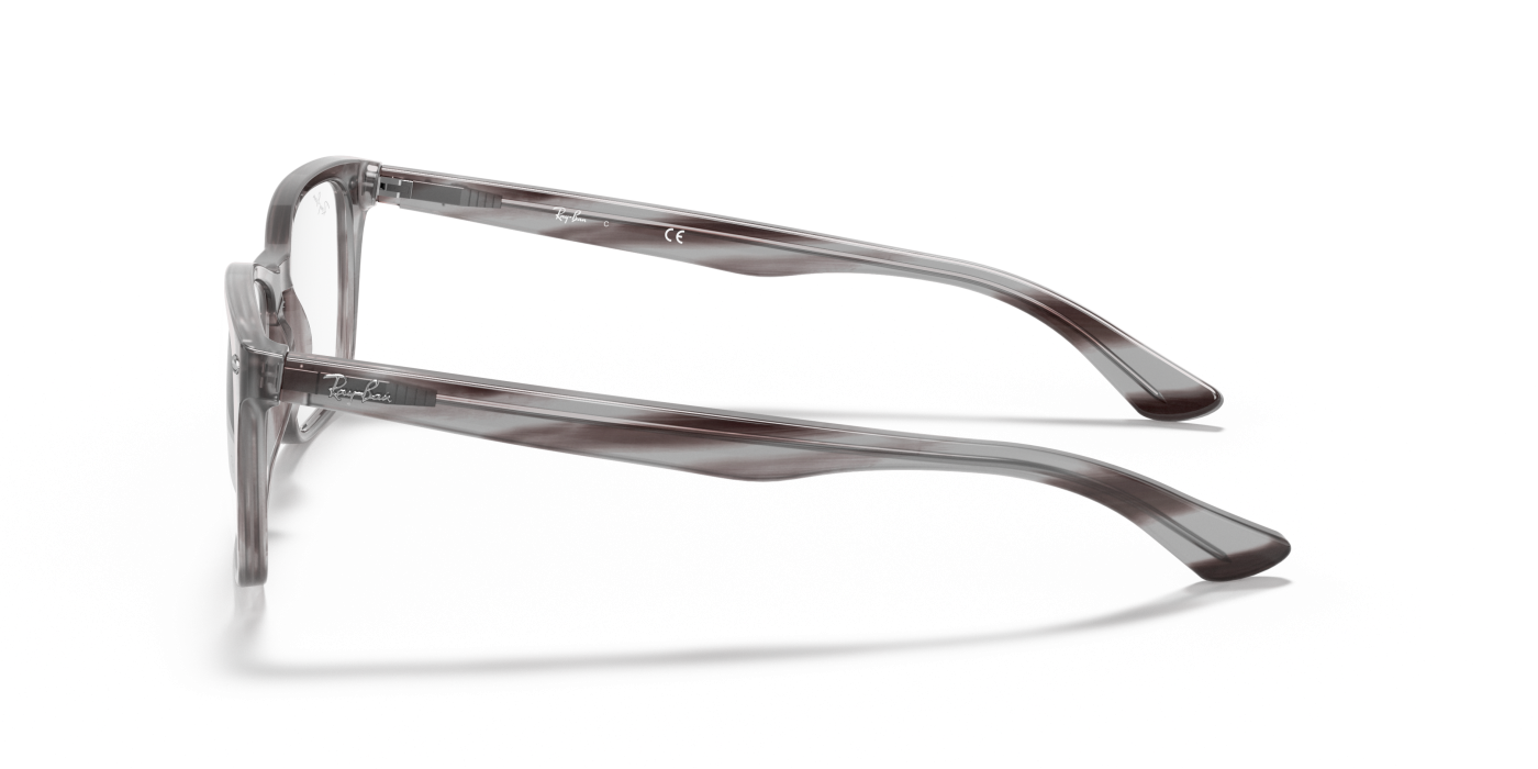 RB5228M OPTICS - Gri lucios cu dungi