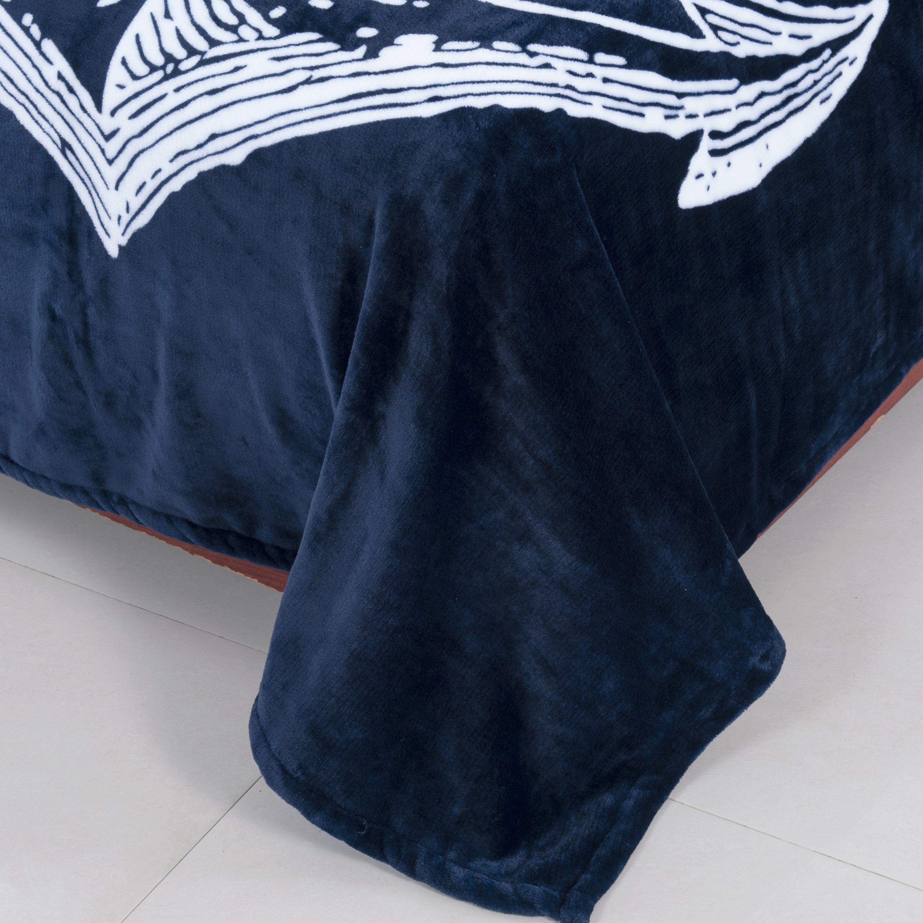Wolldecke / Maritim / 150x200cm, Brilliant