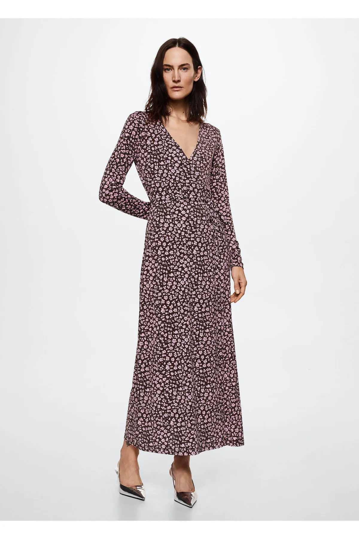 MANGO  Rosa Damenkleid 37995821