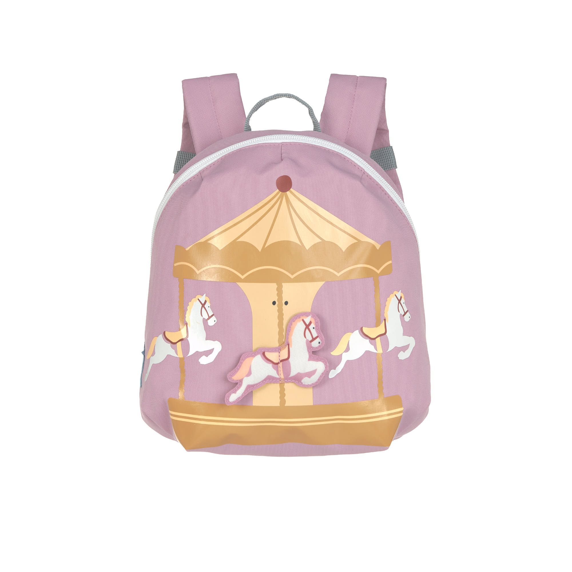 Kindergartenrucksack Tiny - Karussell, Lila