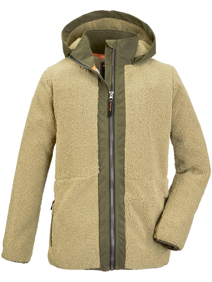 Killtec Fleecejacke in Hellbraun günstig kaufen