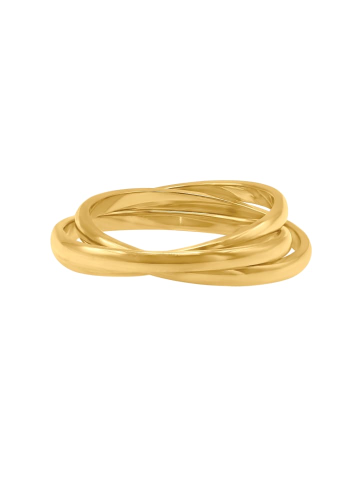 Steel_Art 3-in-1 Ring Herren Loris goldfarben in goldfarben günstig kaufen
