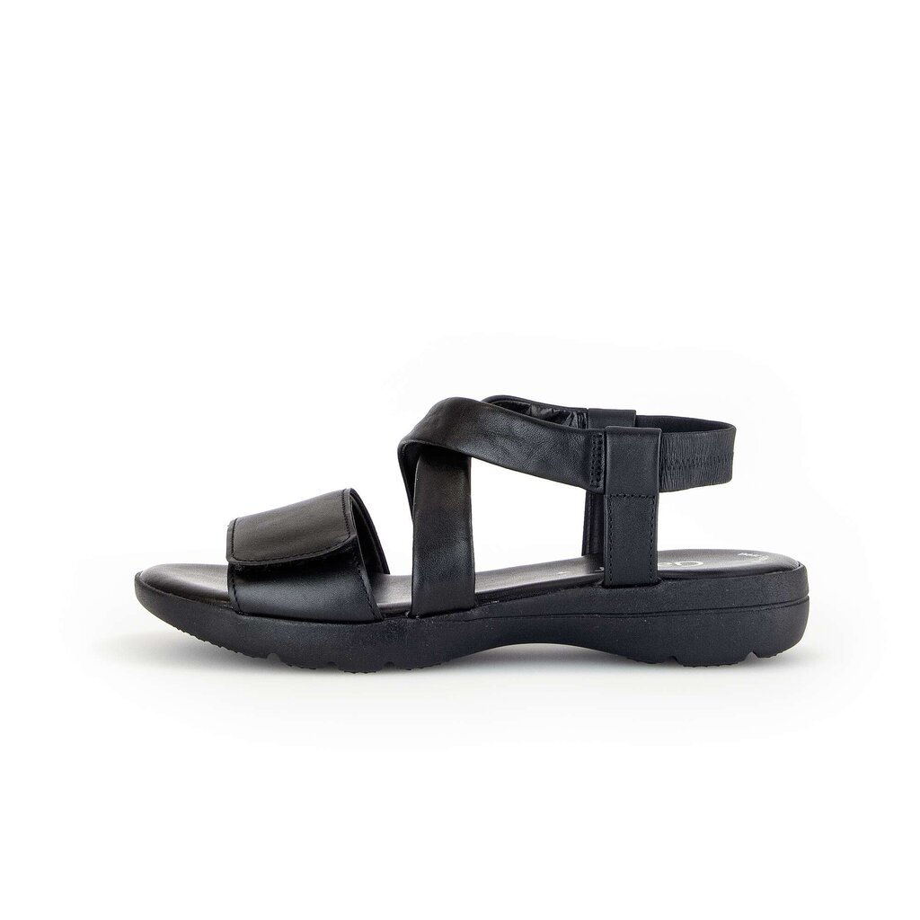 Gabor fashion Riemchensandale schwarz