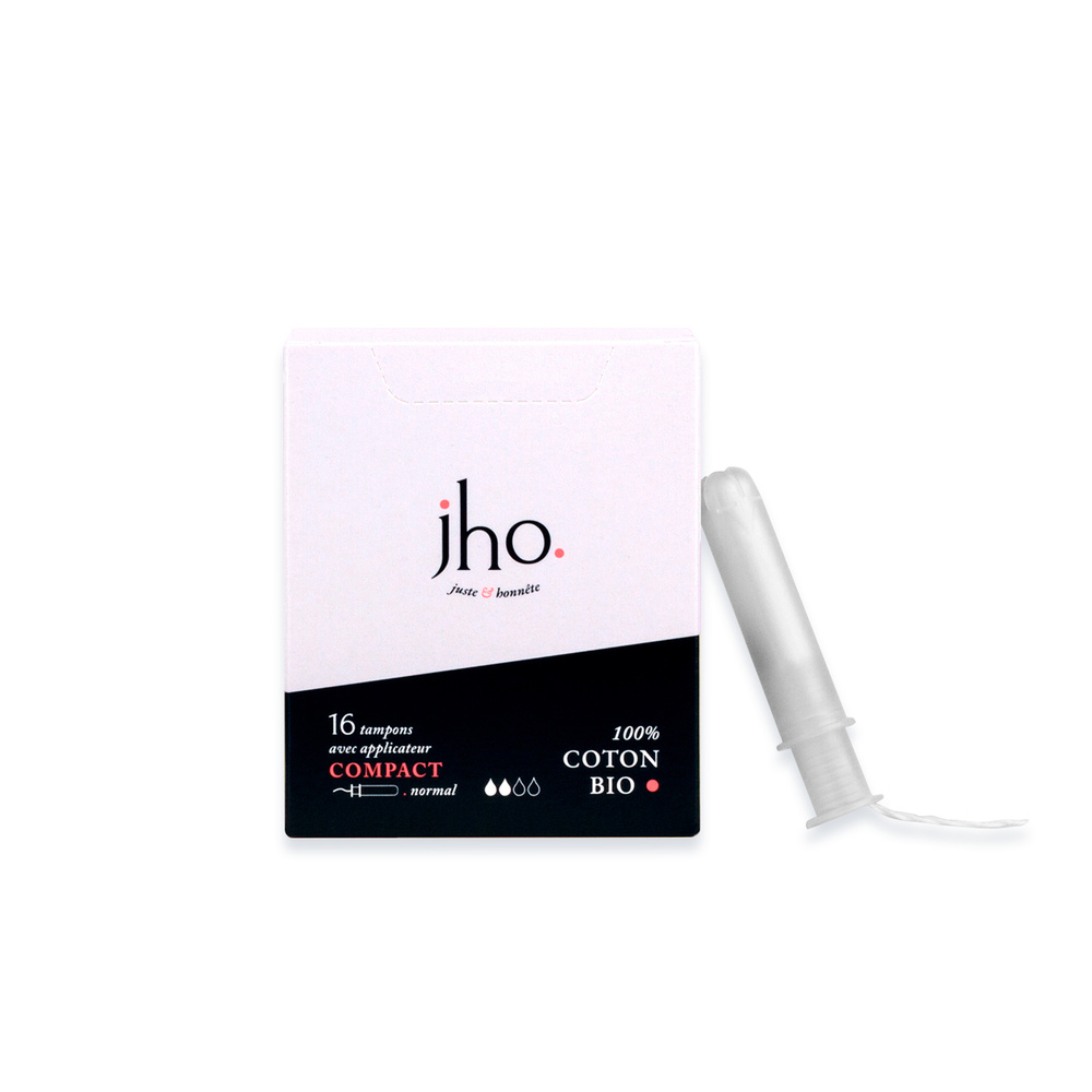 Jho Tampons avec applicateur compact - norma l Hygiène intime féminine