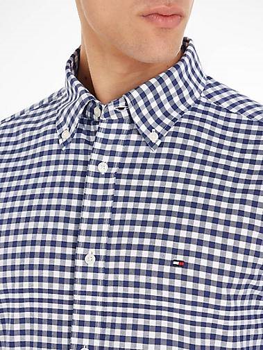 TOMMY HILFIGER Herren Hemd Langarm Regular Fit