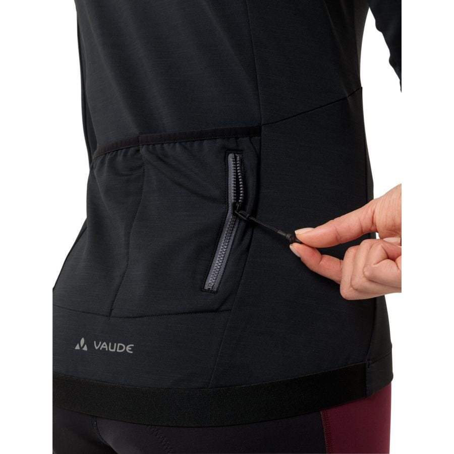 Kuro Fahrrad Half Zip Langarmshirt Damen