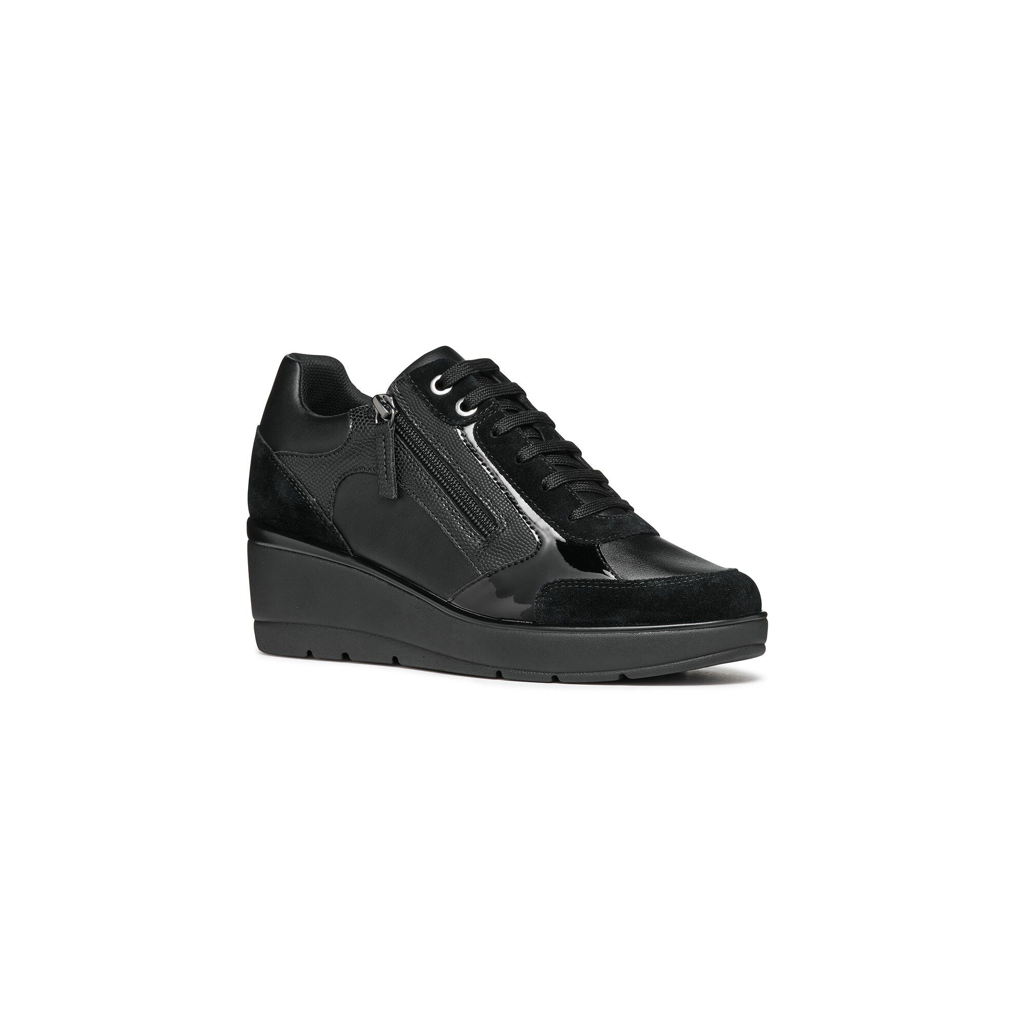 Baskets compensées Ilde dessus cuir synthétique