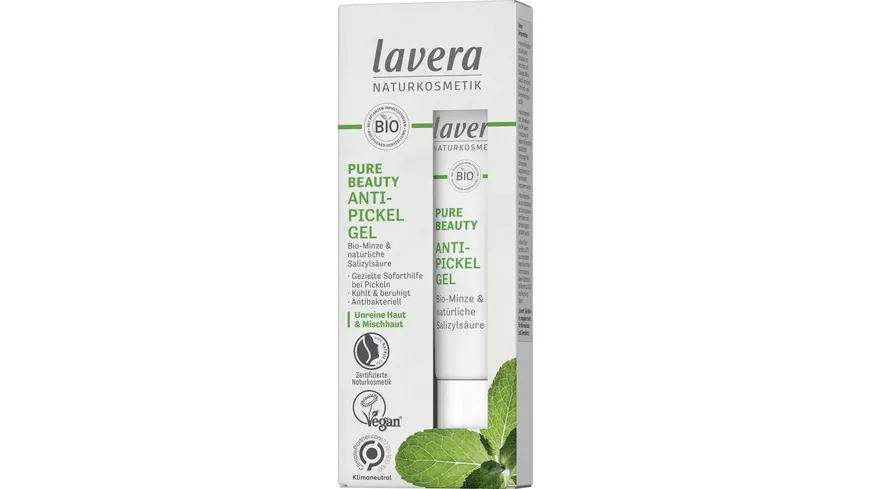 lavera PURE BEAUTY Anti-Pickel Gel 15 ml