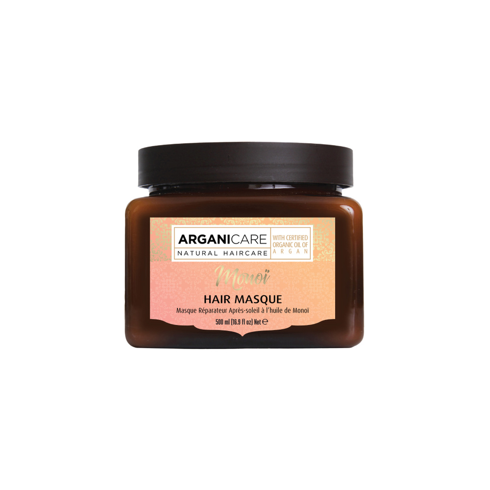 Arganicare Masque réparateur Après-soleil à l’huile de Monoï masque capillaire