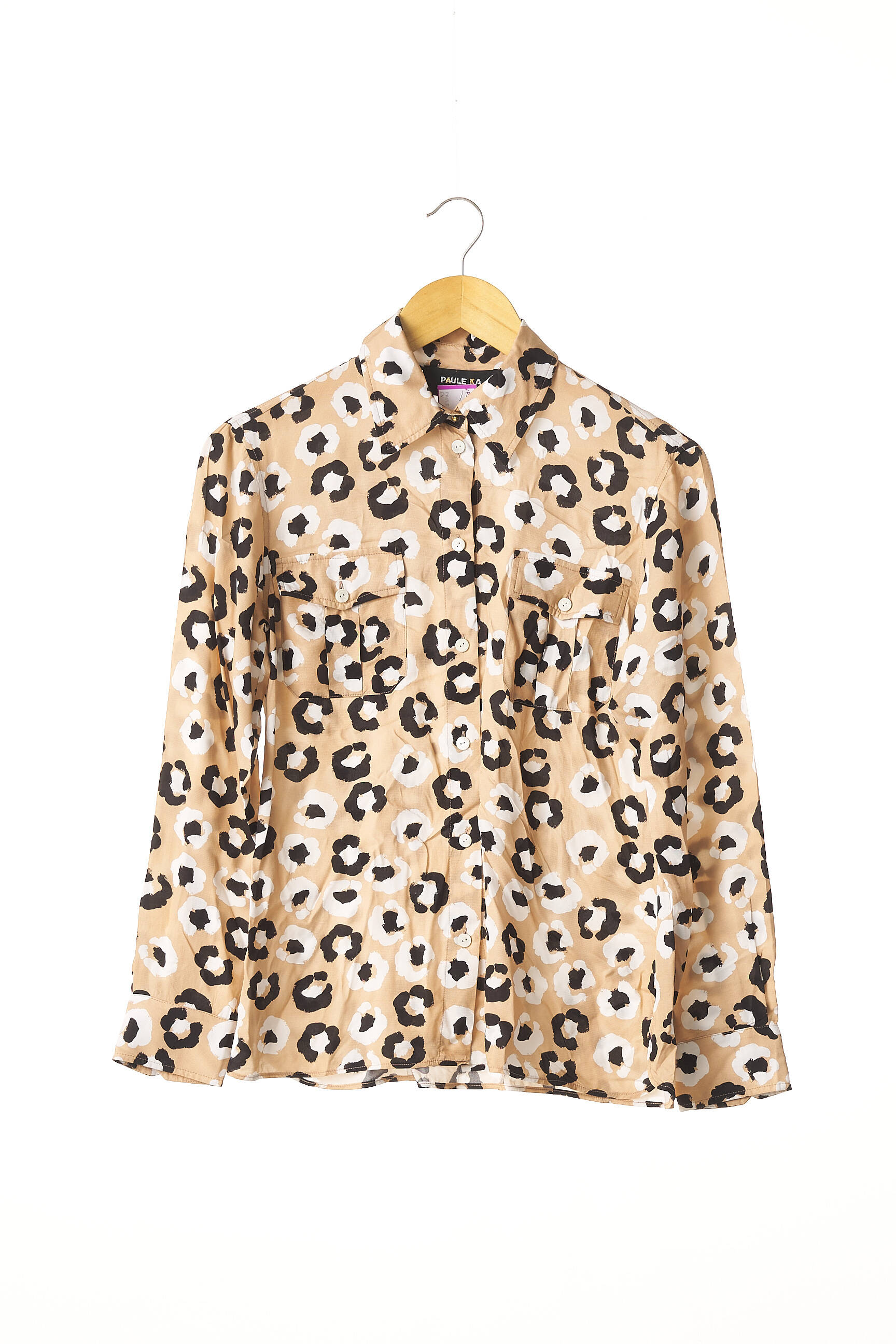 Paule Ka Chemisiers Femme couleur beige