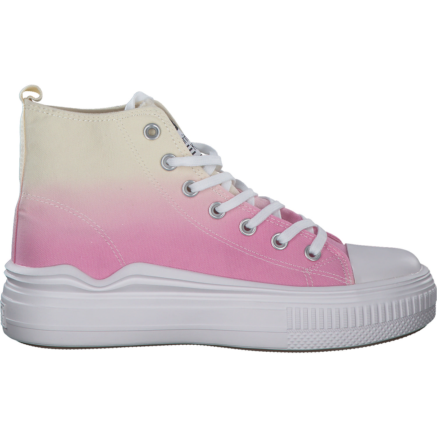 British Knights Kaya Flow Mid B51, Stiefel, Damen, pink white gradient