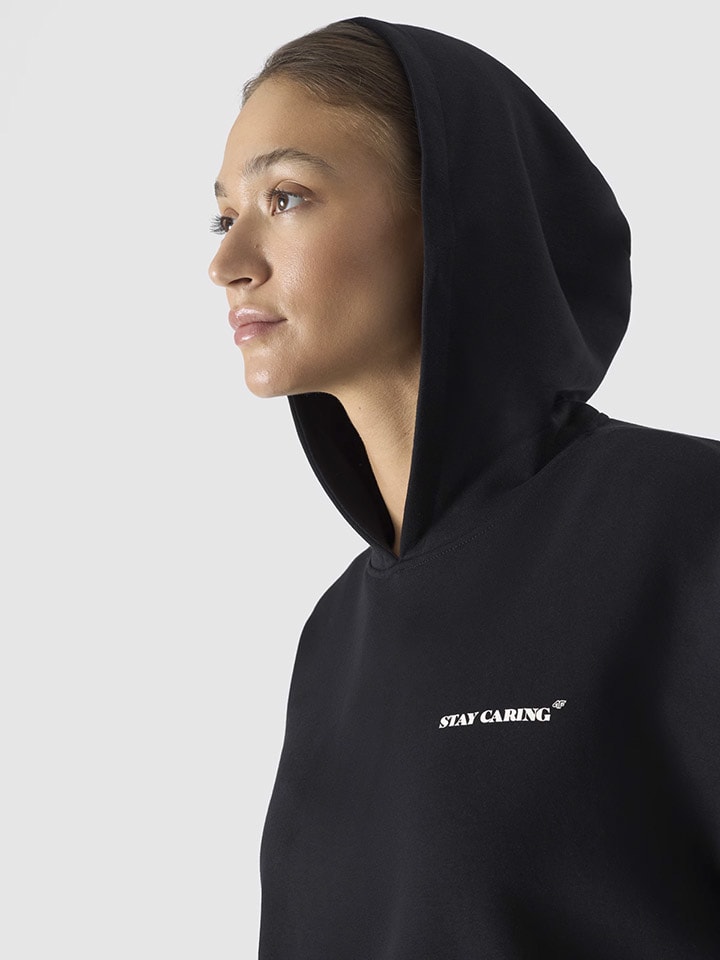 4F Hoodie in Schwarz günstig kaufen