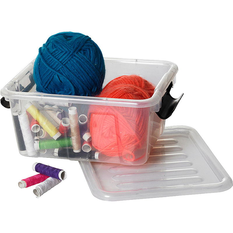Home Oppbevaringsboks Home box m/lokk 2 liter L20,5x B17 x H9,2 cm