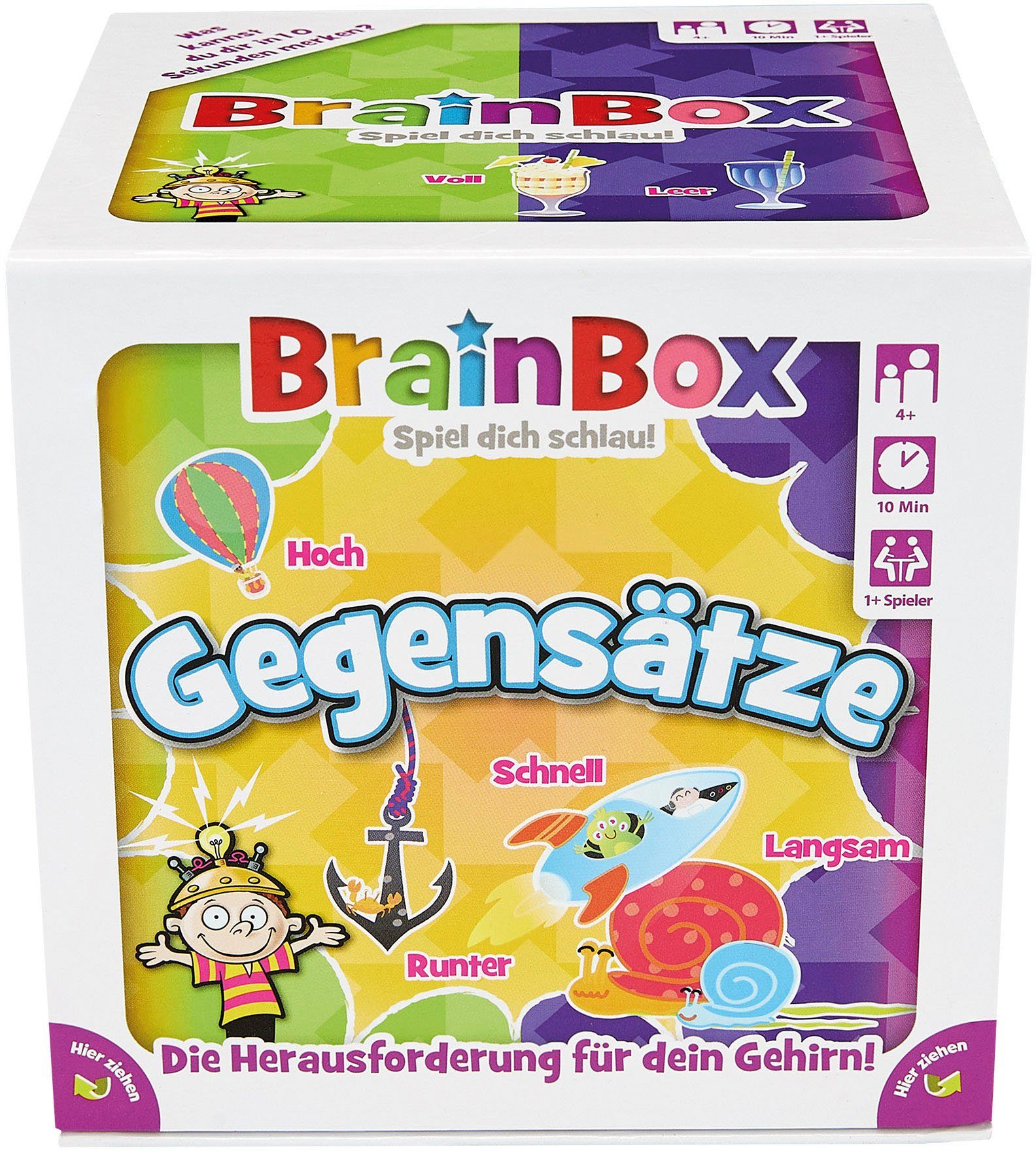 BrainBox Spiel, Gegensätze