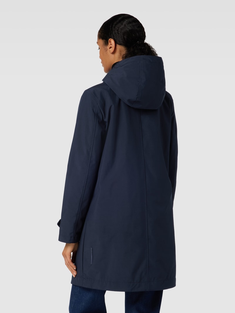 Jacke mit Eingrifftaschen in marineblau