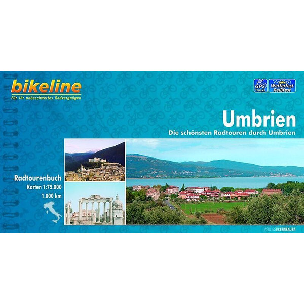 BIKELINE UMBRIEN 1:75.000 - Radwanderführer