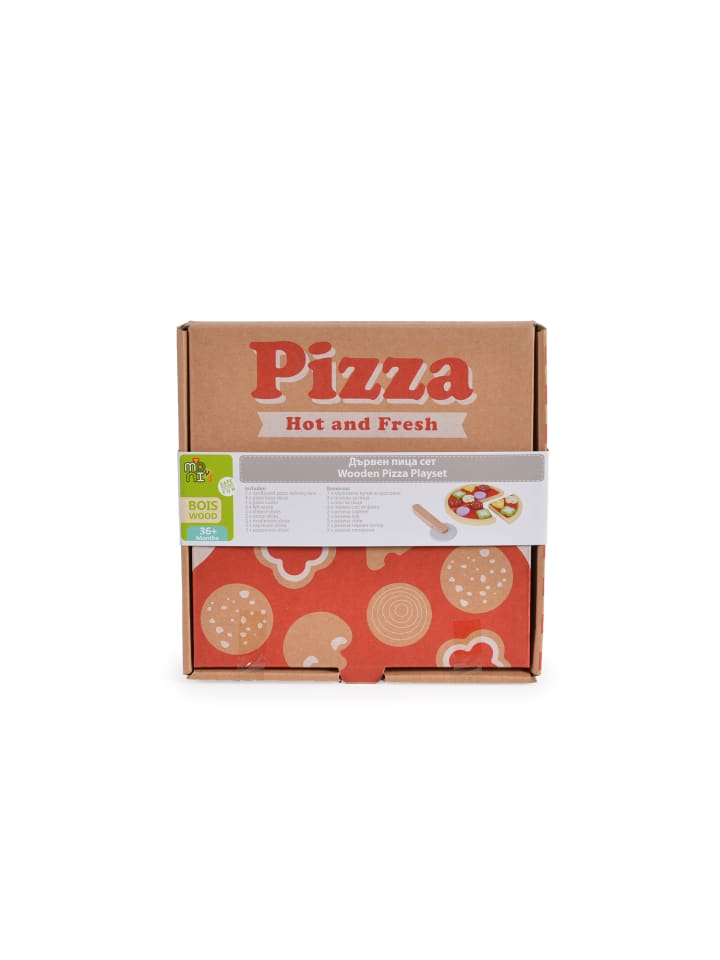 Moni Kinder Pizza-Spielset 4221 in rot günstig kaufen onesize