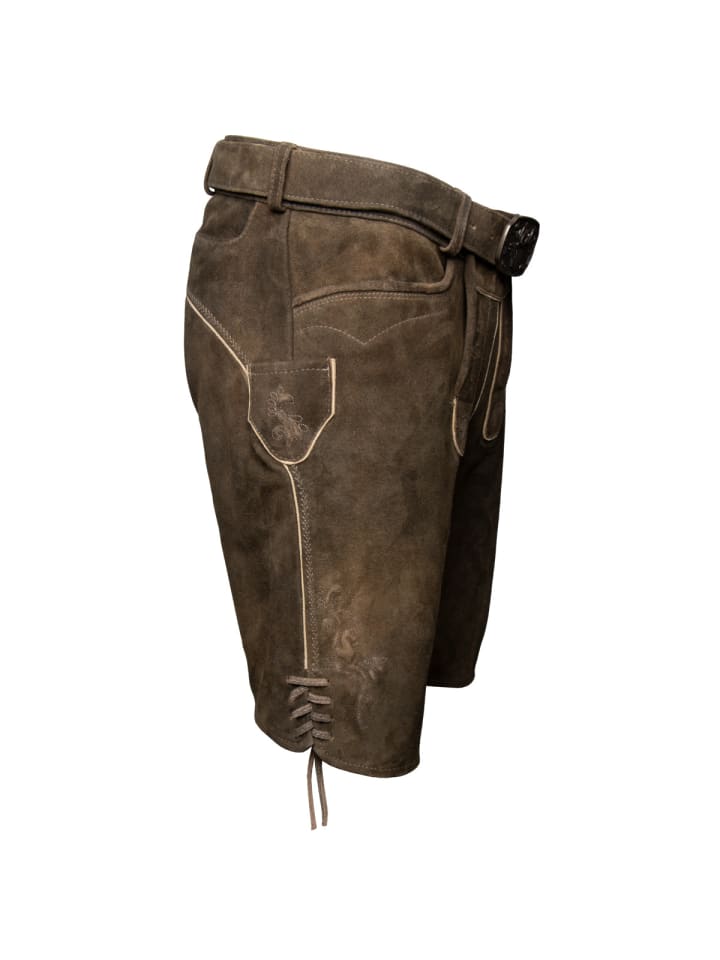 Spieth & Wensky Lederhose Ruprecht in braun günstig kaufen