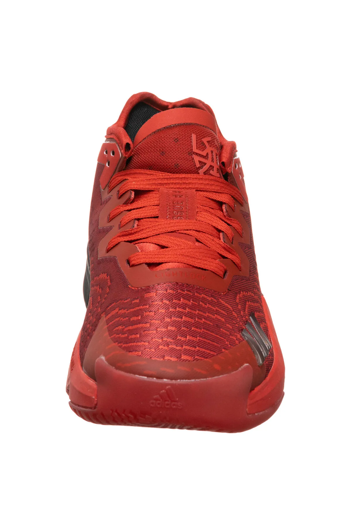 adidas  Basketballschuhe - Rot - Flacher Absatz